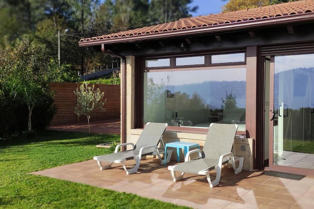 Casa Nueva De Vigo Rural Mos Con Jacuzzi Y Chimenea Para Escapada Romantica Buitenkant foto