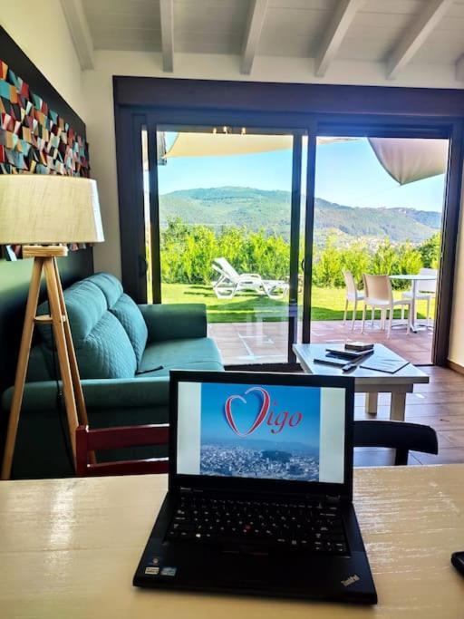 Casa Nueva De Vigo Rural Mos Con Jacuzzi Y Chimenea Para Escapada Romantica Buitenkant foto